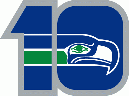 Seattle Seahawks 1985 Anniversary Logo iron on transfers for clothing